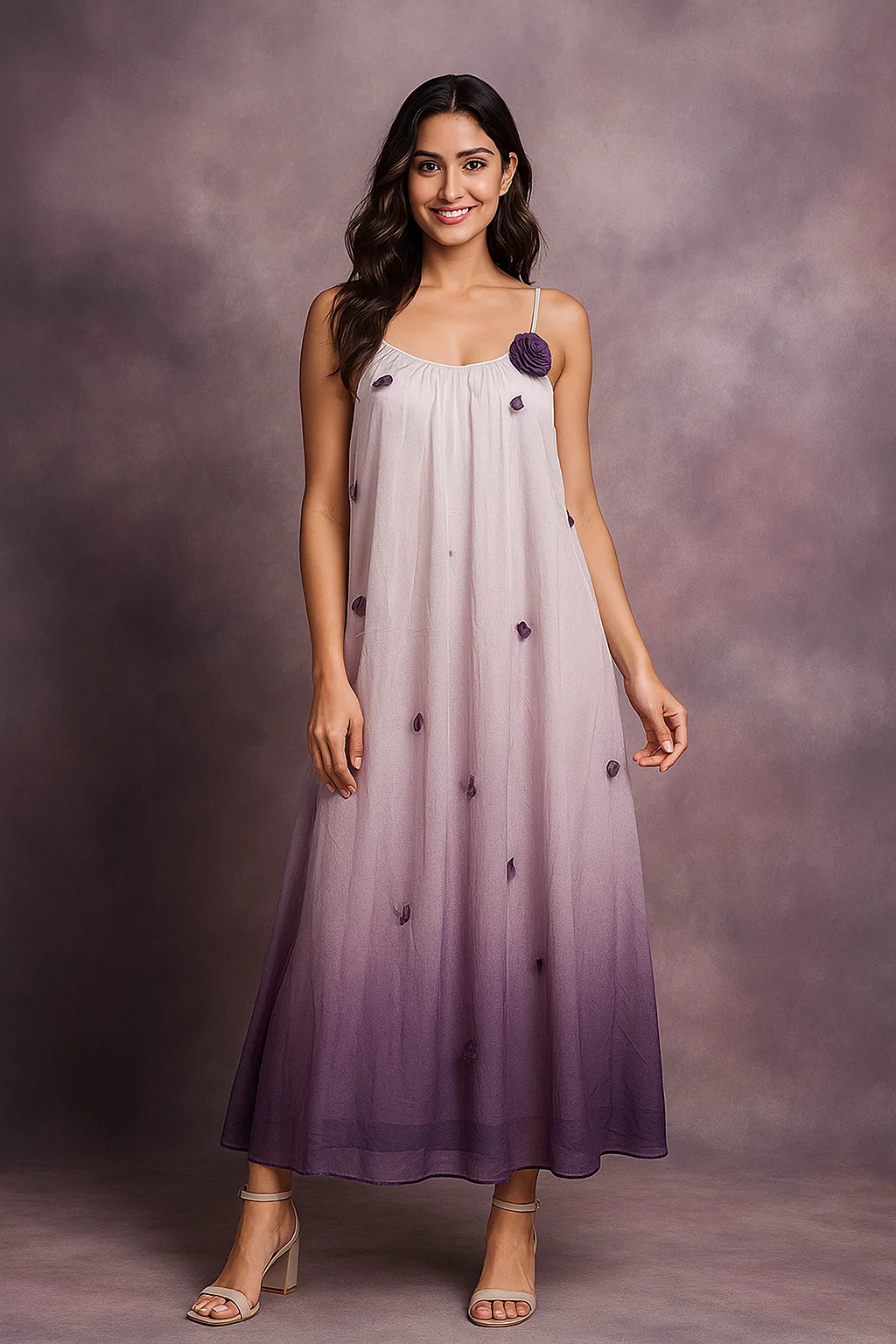Summer Bloom Strappy Maxi Dress – Light, Airy & Effortlessly Chic