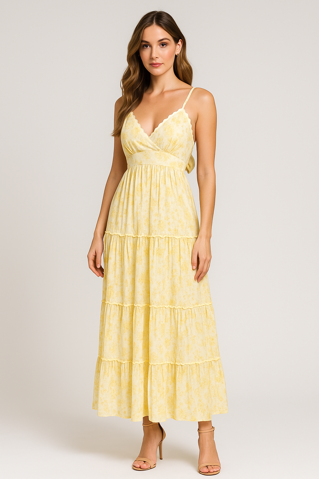 Tiered Back-Tie Maxi Dress β Effortless Summer Chic