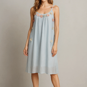 Sky Breeze Floral Cami Dress