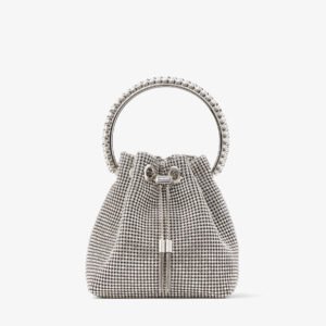 Jimmy Choo Bon Bon Satin Bag with Crystals