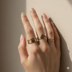 The Modern Minimalist Ring Stack