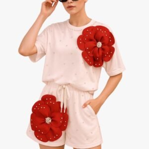 Pearl Bloom Co-ord Lounge Set