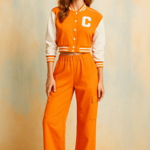Citrus Crush Varsity Co-ord Set
